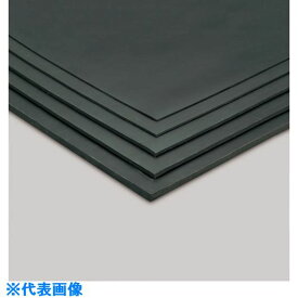 ■テラモト 平ゴムマット 天然 5mm厚 黒 1m×10m MR1523107(8550929)[送料別途お見積り][法人限定][外直送]