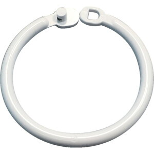 ■TRUSCO 樹脂製カードリング 4.5mmXΦ40mm 10個入 TKRJ40(8552506)