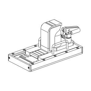 今野製作所(EAGLE イーグル) 送り台タイプ爪つきジャッキ(フリー型) (旧型式:FN-60TL) XN-030