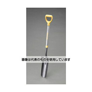 エスコ 75x197x1181mm穴掘りショベル(木柄) EA650BG-63B 入数:1本