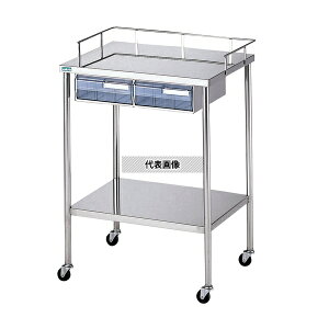 ナビス(アズワン) W ステンレスエコノミーカート 600×450×750mm