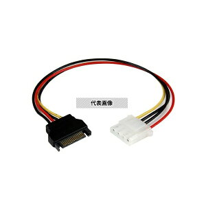 StarTech.com LP4SATAFM12 SATA�d�� - �y���t�F�����d�� �ϊ��P�[�u�� 30cm