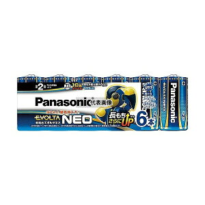 パナソニック LR14NJ/6SW アルカリ乾電池 エボルタNEO 単2 6本入