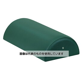 高田ベッド カラー半円マクラ(特大) 幅50×奥行24×高さ12cm ライムグリーン TB-77C-04 入数：1個