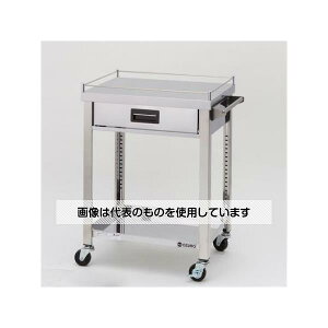 アズワン(AS ONE) 600x450x800mm/100kg ワゴン(二段/ステンレス製) EA956NA-81 入数:1個