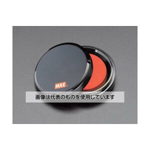 エスコ φ63mm 瞬乾朱肉 EA762AD-10 入数:1個