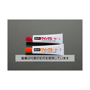 エスコ 80g エポキシ接着剤(5分型) EA934KA-5A 入数:1個