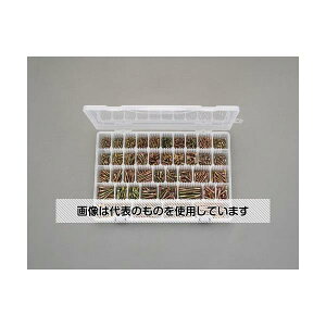 エスコ 2.1-5.1mm 皿頭木ねじセット(鉄クロメート) EA949EJ-2 入数:1セット