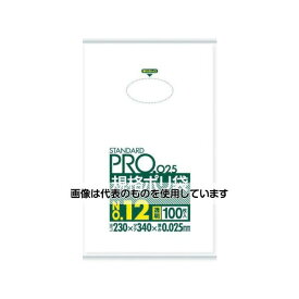 日本サニパック スタンダードポリ袋12号(0.025mm)1袋(100枚入) LY12 入数：1袋(100枚入)