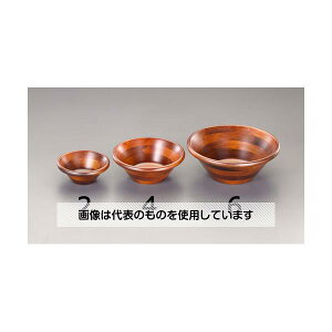 エスコ φ150x63mm ボウル(木製) EA912MF-2 入数:1個