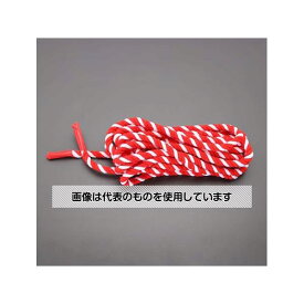 アズワン(AS ONE) 8mmx10.5m 紅白ロープ(5間用・アクリル) EA983JP-22 入数：1本
