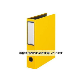 ライオン事務器 A4 片開きパイプ式ファイル(500枚/イエロー) EA762CL-98 入数：1冊