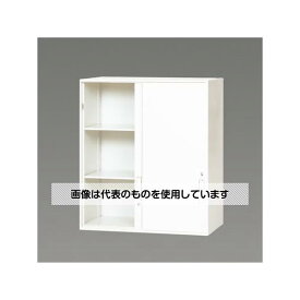 エスコ 900x500x1030mm 収納庫(引き戸) EA954DK-13 入数：1台