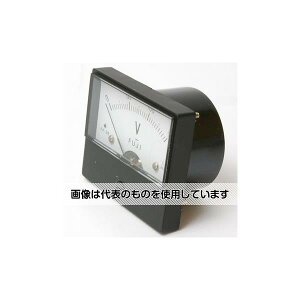 富士計測器 パネルメーター アナログ電圧計 DC150V FA38BDC150V 入数:1個