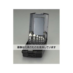 エスコ 6.3-20.5mm カウンターシンク(6本組・HSS) EA827HD-100 入数:1セット