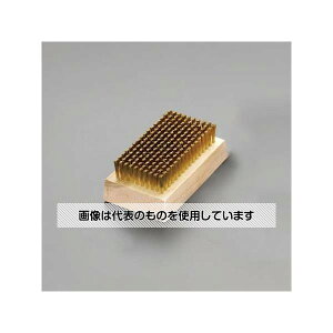 アズワン(AS ONE) 38x108mm 角型ブラシ(真鍮) EA109BE-16 入数:1本
