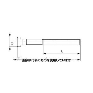 �A�Y����(AS ONE) M20/��20/100mm T�X���b�g�{���g EA637FG-100 �����F1��