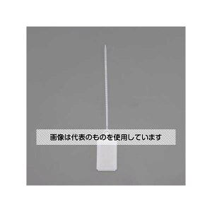 アズワン(AS ONE) 26x41mm ワンタッチ線名札(角形/透明/10枚) EA475HD-77 入数:1袋(10枚入)