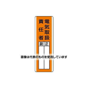 アズワン(AS ONE) 360x120mm 氏名標識(電気取扱責任者) EA983CE-21 入数:1枚
