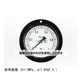 長野計器 普通形圧力計(Φ75) 埋込形D枠(取付穴)蒸気用 0.2MPa AC15-231 入数：1個