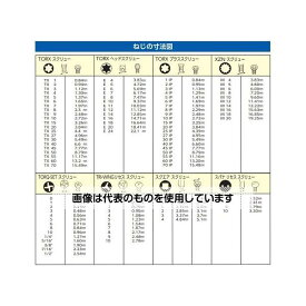 エスコ T10x300mm [Bore Torx]ドライバー(ロング) EA573SD-10L 入数：1本