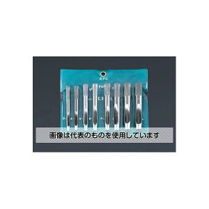 エスコ 3.0-10.0mm/8本組 革ポンチ EA576HC-8 入数:1組