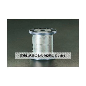 アズワン(AS ONE) 0.63mmx100m/7x 7 ワイヤーロープ(ステンレス製) EA628SR-106 入数:1巻