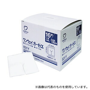 アメジスト(大衛) 831Y アメジスト ワンウェイガーゼα 2枚重・16折・Yカット (300×150mm)