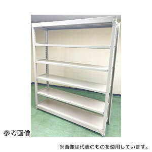 明興関包スチール MN30-7645-6R 中量ボルトレスラック 増連 H2100×W1800×D450mm 天地6段増連