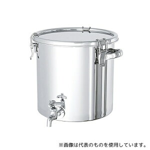 MONOVATE(旧:日東金属工業) CTH-W-27 蛇口付ステンレス密閉タンク 15L
