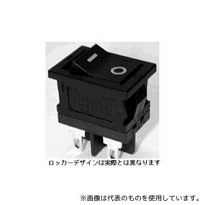日本電産コパル電子 SLE210K-7 小形ロッカースイッチ 2極 ON-OFF はんだ端子
