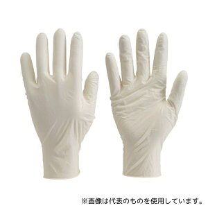 トラスコ中山 TGL-493L 使い捨て極薄手袋 L ホワイト (100枚入)