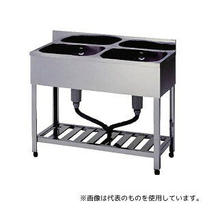 東製作所 HPC2-1200 二槽シンクBG無ホース付 1200×600×800