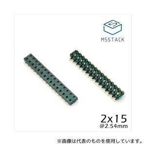M5Stack M5STACK-BUS-SOCKET M5Stack�p2×15�s���w�b�_/�s���\�P�b�g�Z�b�g