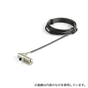 StarTech.com LTLOCKNANO m[gp\Rh~ZLeBC[bN 2m Nano SaverXbgΉ 4_CbN
