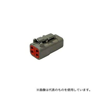 Deutsch DTM06-4S ԗpRlN^ 4 IX 7.5A O[ DTMV[Y