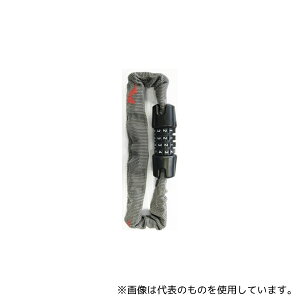ニッコー(自転車用品) N658C300 可変式チェーンロック グレー