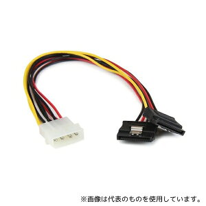 StarTech.com PYO2LP4LSATA 30cm ytFd - 2x VAATAd Y^P[u ytFdRlN^(IX/4s)- SATAdRlN^(X/15s)