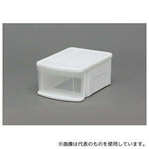 アイリスオーヤマ SSS チェストI ホワイト/クリア 内寸:208×303×124mm 6個