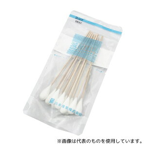カワモト(川本産業) 023-412660-00 滅菌綿棒#104 10本×50袋入SP