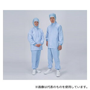 アズワン FX70976J パンツ男性用(裾口ジャージタイプ) 清涼タイプ L サックスブルー