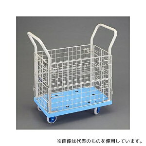 東正車輌 EA520BY-41B 675x440mm/150kg 運搬車(静音/メッシュ)