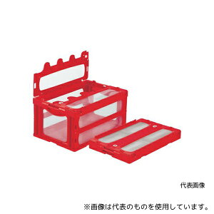 サンコー(三甲) SKO-C-75B-BK フタ一体型折りたたみコンテナー 559060 マドコンC-75Bブラック