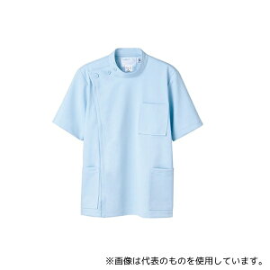 住商モンブラン 52-814 3L ケーシー メンズ 半袖 サックス