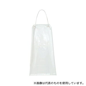 KAZEN APK3170 フリー 胸当エプロン(ドミワーク) 白 フリー