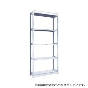 トラスコ中山 TUG200-73K-5 TUG型軽中量棚200kg単体 940X324XH2100 5段