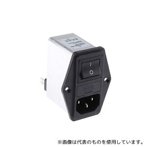 Schaffner FN284-6-06 IEC�t�B���^ �I�X IEC�K�i C14 �p�l���}�E���g 5x20mm 6A 250 V ac