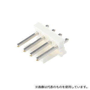 TE Connectivity 640445-4 ��w�b�_ 4�� 1�� �X�g���[�g �d���Ί�� 3.96mm MTA-156�V���[�Y 1��(5��)