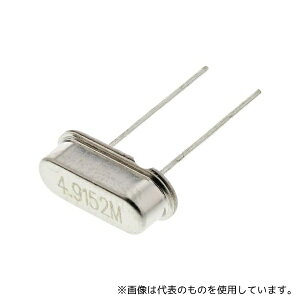 Euroquartz 4.9152MHz HC49/4H/30/50/-40+85/18pF/ATF �����U���q 4.9152MHz �X���[�z�[�� 2-pin HC-49-4H ��{�g