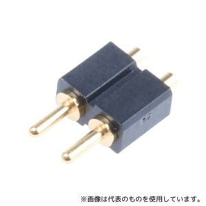Preci-Dip 811-S1-002-10-014101 �X�v�����O�����R�l�N�^ 2.54mm�s�b�` 2�� 1�� �X�g���[�g